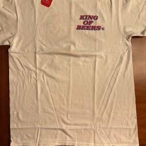 White 'King of Beers' T-Shirt